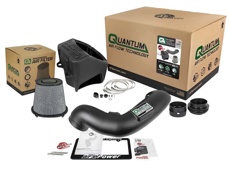 aFe — aFe Quantum Pro DRY S Cold Air Intake System 17-18 Ford PowerStroke V8 6.7L (td)
QUANTUM Intake - view 6