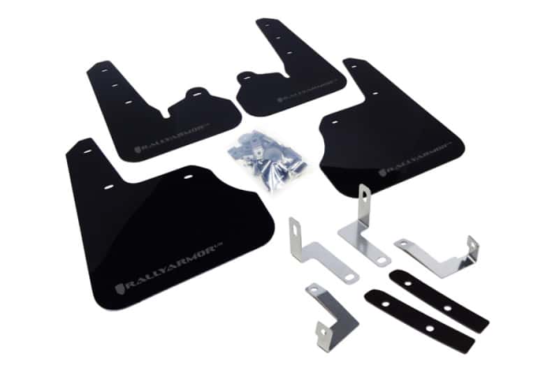 Rally Armor — Rally Armor 12-16 Subaru Impreza 4D/5D Black UR Mud Flap w/Grey Logo
Mud Flap - view 1
