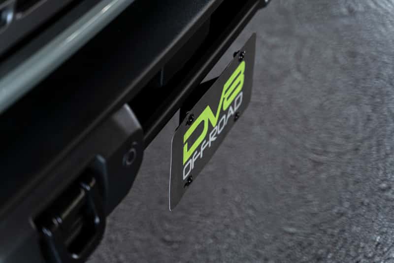 DV8 Offroad — DV8 Offroad 21-23 Ford Bronco Capable Bumper Front License Plate Mount
License Plate Mount - view 10