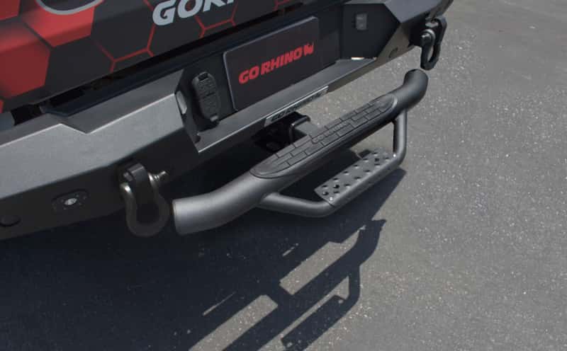 Go Rhino — Go Rhino Dominator Hitch Step - Black
Dominator Hitch Step - view 7