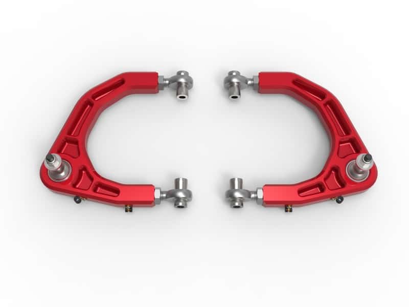 aFe — aFe Control 05-23 Toyota Tacoma Upper Control Arms - Red Anodized Billet Aluminum
Upper Control Arms - view 3