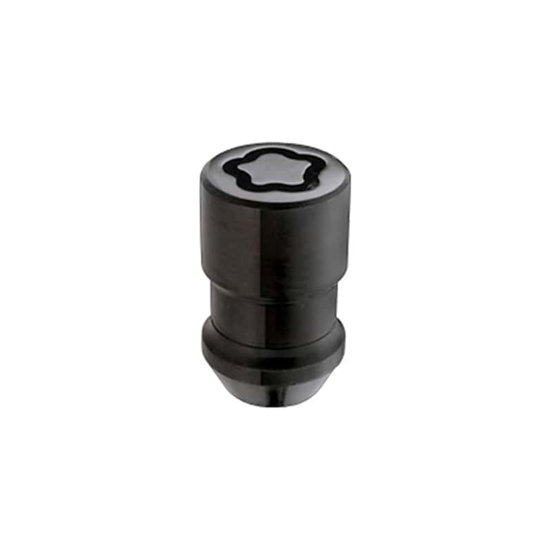 McGard — McGard Wheel Lock Nut Set - 5pk. (Cone Seat) 1/2-20 / 3/4 &13/16 Dual Hex / 1.46in. Length - Black - view 3