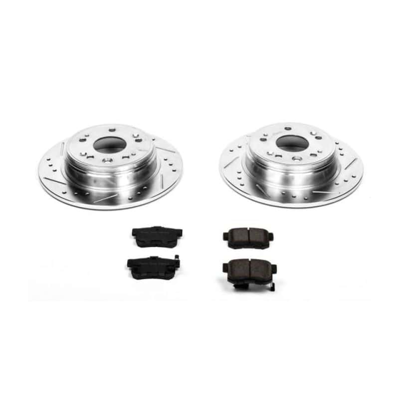 PowerStop — Power Stop 02-04 Honda CR-V Rear Z23 Evolution Sport Brake Kit - view 1
