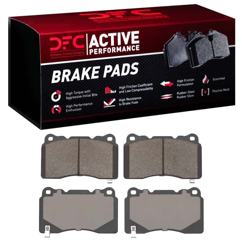 DFC — DFC 03-25 Acura TL Front/Rear Active Performance Pads - Low Metallic
DFC Brake Pad Set - view 1