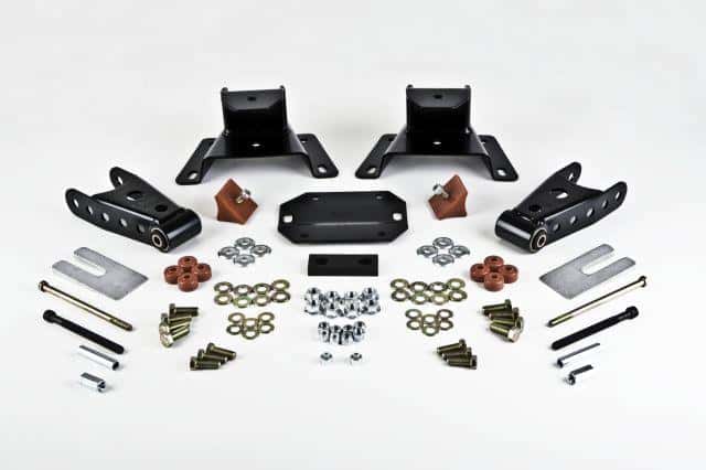 Belltech — Belltech SHACKLE AND HANGER KIT 87-96 F150 EXT CAB 4inch
SHACKLE & HANGER KIT - view 3