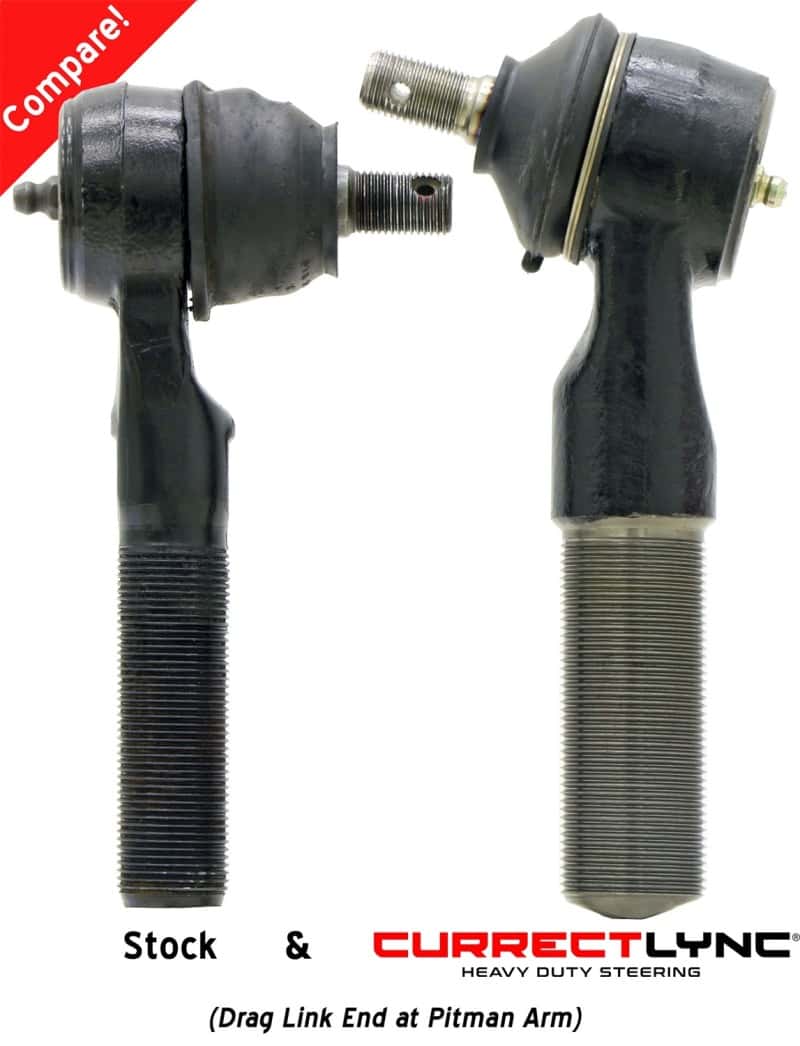 RockJock — RockJock TJ/LJ/XJ/MJ Currectlync Steering System Bolt-On w/ 1 1/4in Dia. Tie Rod/Forged Drag Link
StrgLinkageAssembly - view 7