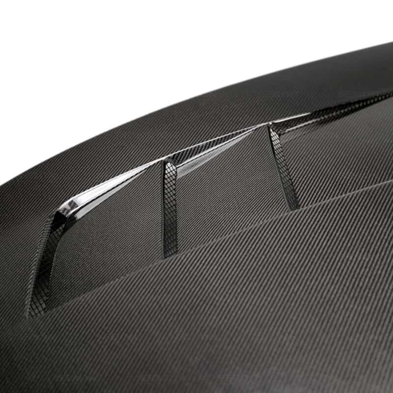 Seibon — Seibon 18-20 Honda Accord TS-Style Carbon Fiber Hood - view 6