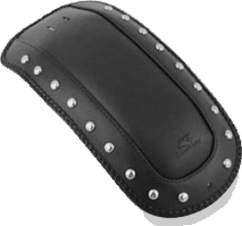 Mustang Motorcycle — Mustang 08-21 Harley Electra Glide Std,Rd Glide,Rd King,Str Glide Solo Seat Blk Pearl Studs - Black - view 1