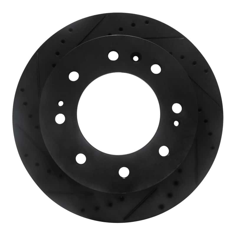 R1 Concepts — R1 11-25 Chevrolet Suburban 3500 HD Front Left Drilled & Slotted Black Brake Rotor
R1 Brake Rotor Drill - view 1