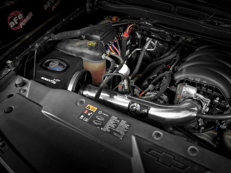 aFe — aFe Momentum XP Cold Air Intake System w/ Pro 5R Media Brushed 14-19 GM Silverado/Sierra 1500
Momentum XP Intake - view 6
