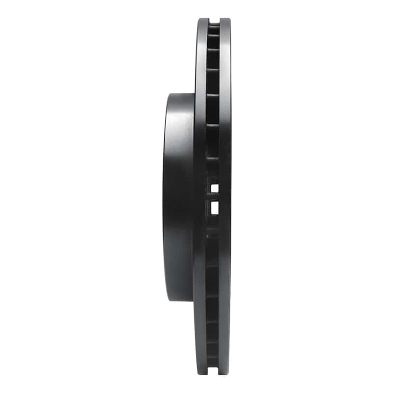 R1 Concepts — R1 98-05 Mercedes-Benz ML320 Front Left Drilled & Slotted Black Brake Rotor
R1 Brake Rotor Drill - view 3