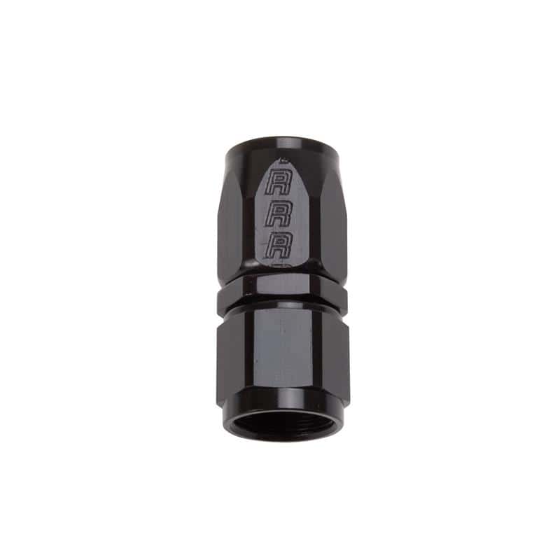 Russell — Russell Performance -4 AN Black Straight Full Flow Hose End
Hose Fitting - view 3