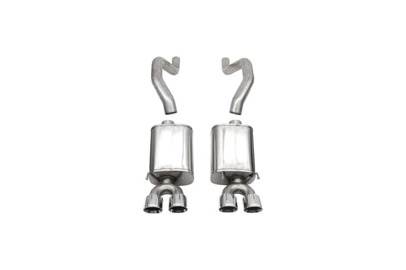CORSA Performance — Corsa 2006-2013 Chevrolet Corvette C6 Z06 7.0L V8 Polished Sport Axle-Back Exhaust
Exhaust - view 3