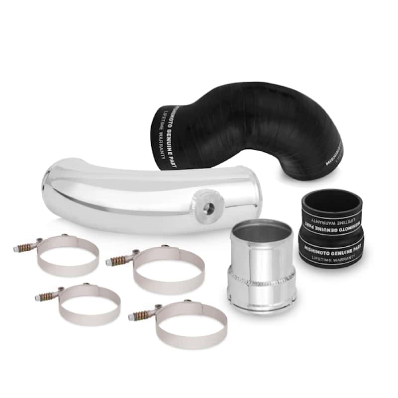 Mishimoto — Mishimoto 11-15 Ford 6.7L Powerstroke Cold-Side Intercooler Pipe and Boot Kit
Turbo Intercool Pipe - view 1
