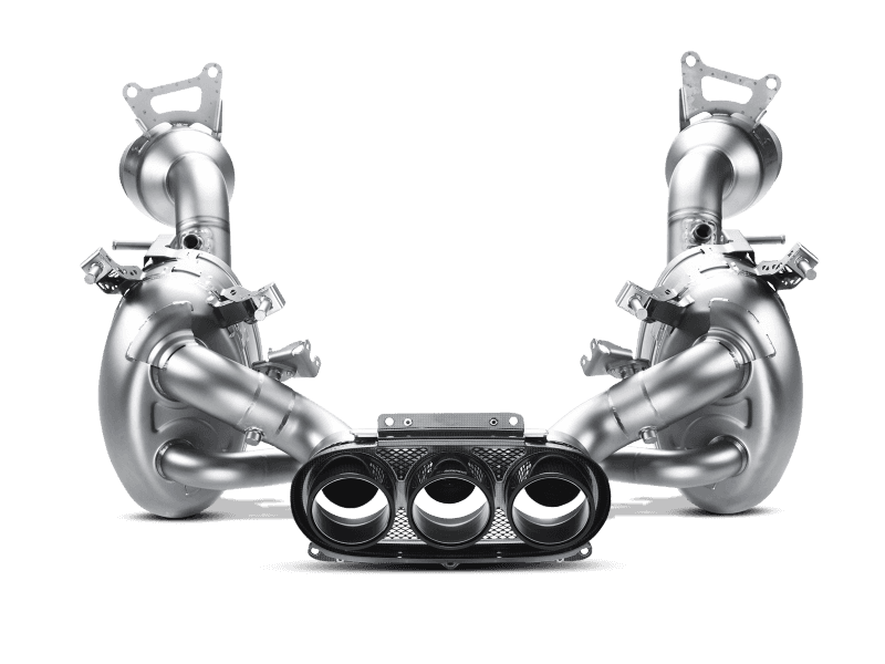 Akrapovic — Akrapovic 10-15 Ferrari 458 Italia/458 Spyder Slip-On Line (Titanium) w/ Carbon Tips
Slip-On Line - view 5