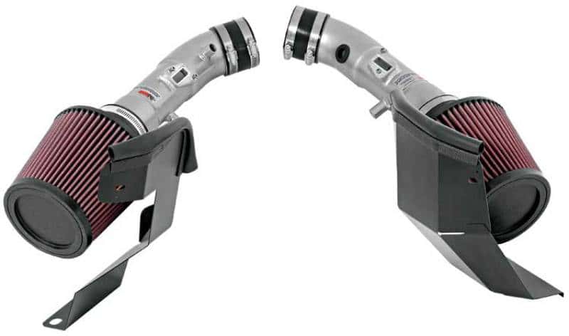K&N Engineering — K&N 07-08 G35 Dual Silver Typhoon Short Ram Intakes
Performance Air Inta
Air Intake System - view 1
