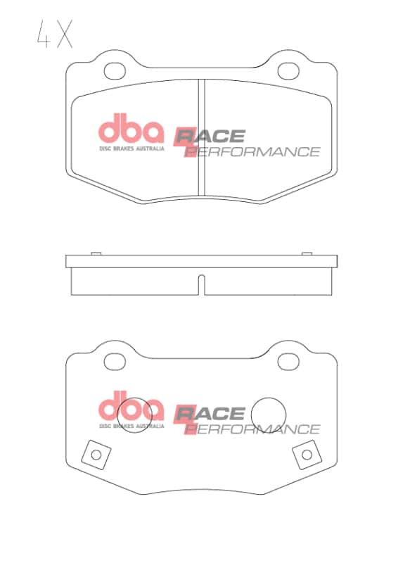 DBA — DBA 16-24 Chevrolet Camaro SS (w/Brembo Calipers) RP Performance Rear Brake Pads
Brake Rotor - view 1