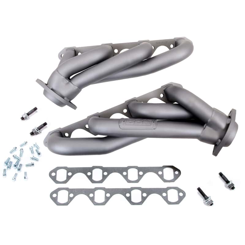 BBK — BBK 79-93 Mustang 5.0 Shorty Unequal Length Exhaust Headers - 1-5/8 Titanium Ceramic
Exhaust Headers
Exhaust Header - view 5