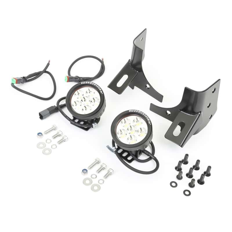 Rugged Ridge — Rugged Ridge 97-06 Jeep Wrangler Round Windshield LED Kit w/ Brackets
OFFROAD_LIGHTING
OrdRacingLampKt - view 3