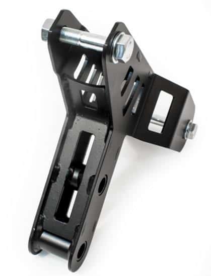 Innovative Mounts — Innovative 92-95 Honda Civic / 94-01 Acura Integra Replacement B-Series Rear T-Bracket - Black - view 2