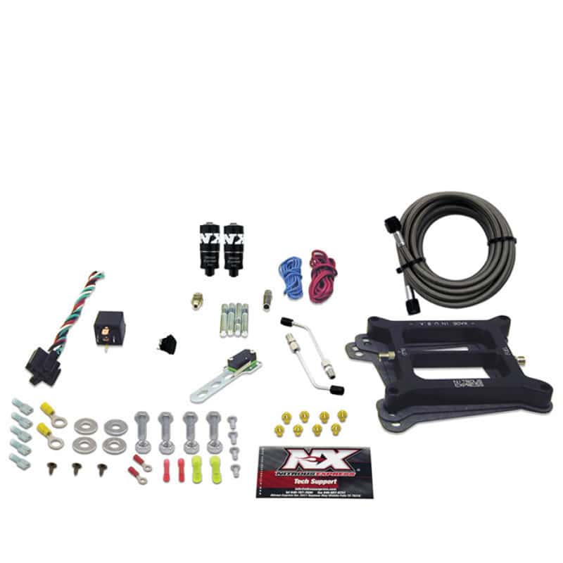 Nitrous Express — Nitrous Express 4150 Hitman Plus 4-BBL Nitrous Kit (50-200HP) w/o Bottle
Injection System Kit
N2OSys - view 3