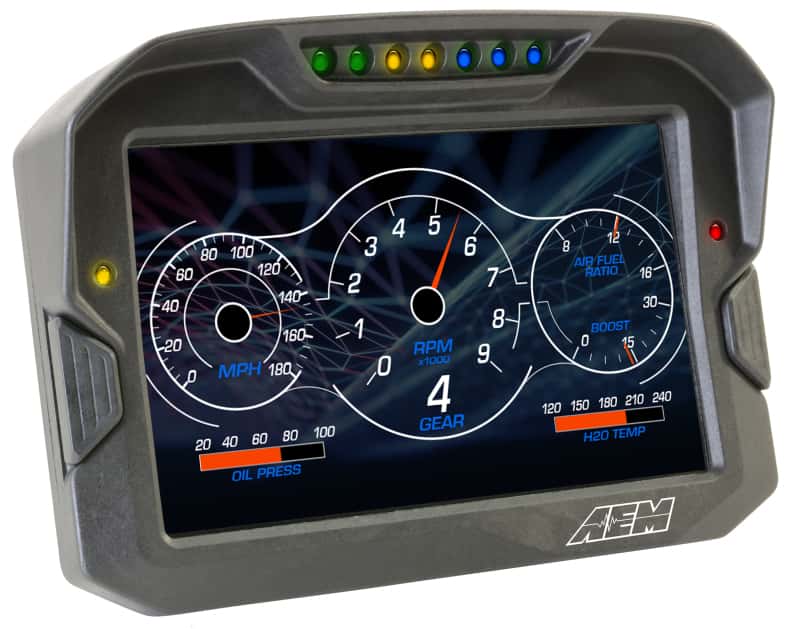 AEM — AEM CD-7 Logging GPS Enabled Race Dash Carbon Fiber Digital Display w/o VDM (CAN Input Only)
CD-7LG Carbon - view 9