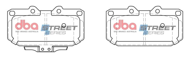 DBA — DBA 06-07 Subaru Impreza WRX Front Street Series Brake Pads
Brake Pad - view 1