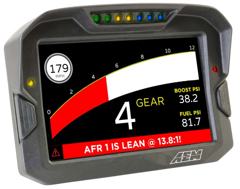 AEM — AEM CD-7 Logging GPS Enabled Race Dash Carbon Fiber Digital Display w/o VDM (CAN Input Only)
CD-7LG Carbon - view 11