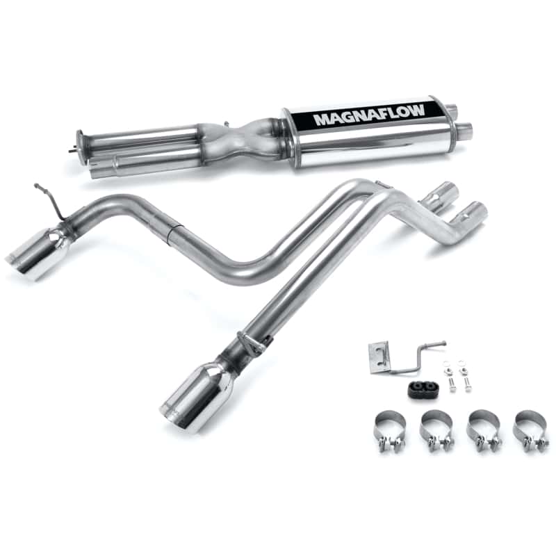 Magnaflow — MagnaFlow Sys C/B 03-06 Hummer H2 split rear
Cat-Back - view 2