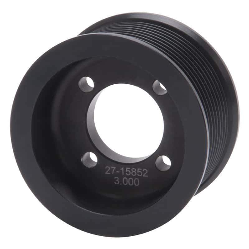 Edelbrock — Edelbrock Pulley Supercharger Enforcer 10 Rib 3In Black
SUPERCHARGER COMPONE - view 1