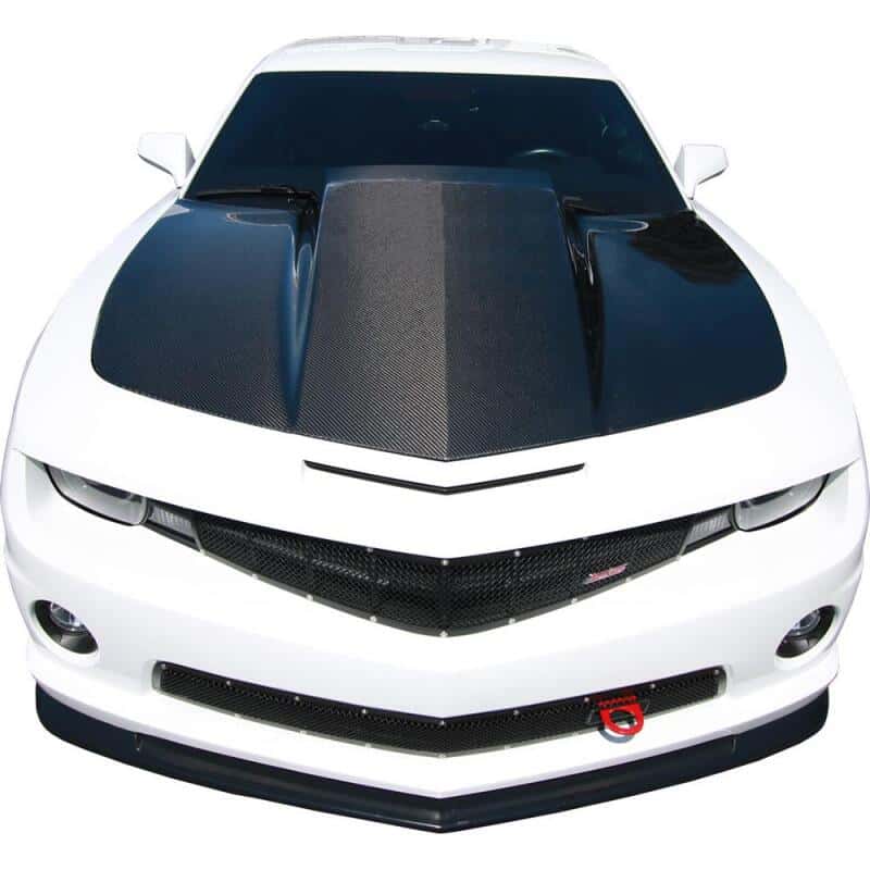 Anderson Composites — Anderson Composites 10-13 Chevrolet Camaro 3in Cowl Hood - view 6