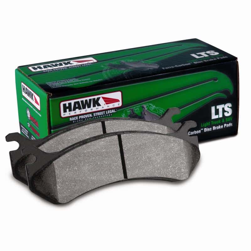 Hawk Performance — Hawk Chevy / GMC Truck / Hummer LTS Street Rear Brake Pads
Disc Brake Pad - view 4