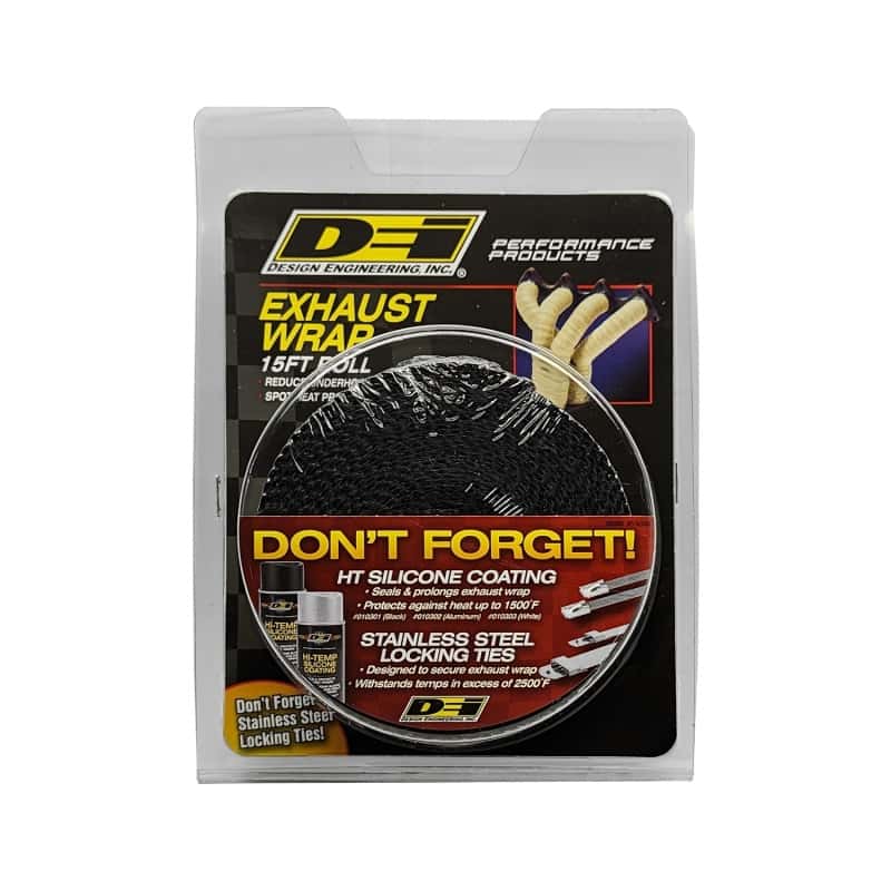 DEI — DEI Exhaust Wrap 2in x 15ft - Black
Exhaust Wrap Kit - view 4