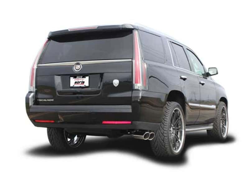 Borla — Borla 2015 Cadillac Escalade/Yukon Denali 6.2L V8 AT 2WD/4WD Split Side Exit SS S-Type CB Exhaust
Cat-Back System
ExhstSysKt - view 6