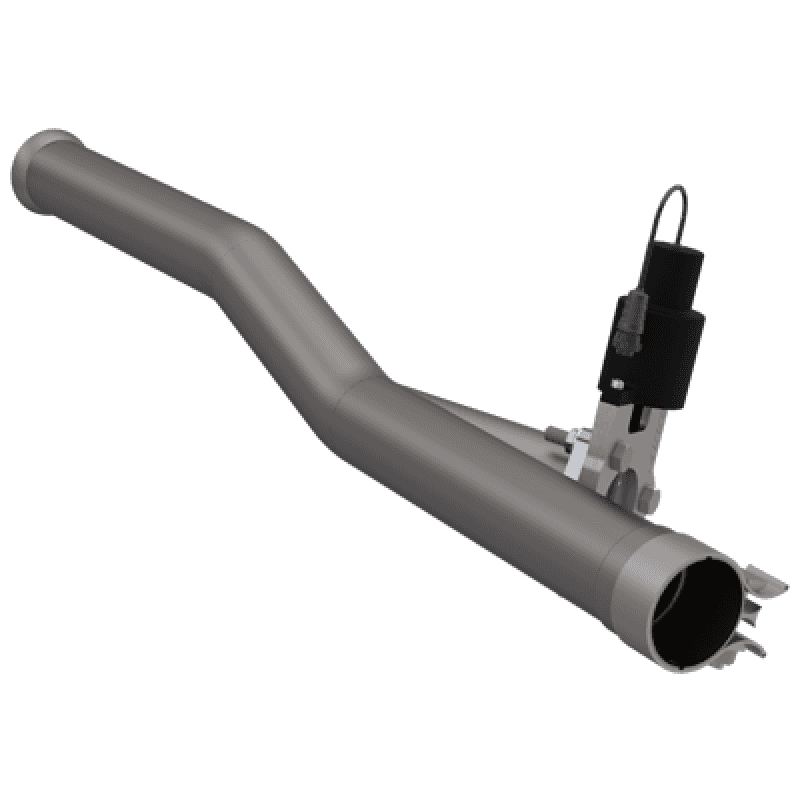 QTP — 2018-2024 Jeep Wrangler JL 3.6L QTP Aggressor Cutout Pipe - view 3