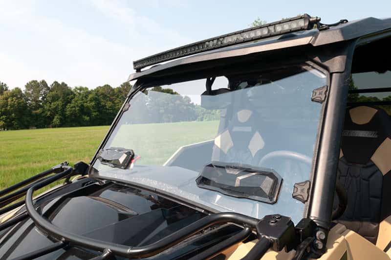 Seizmik — Seizmik 16-23 Polaris General 1000 /4/XP Pro-fit Tool-Less Windshield Vented Poly UV - view 4
