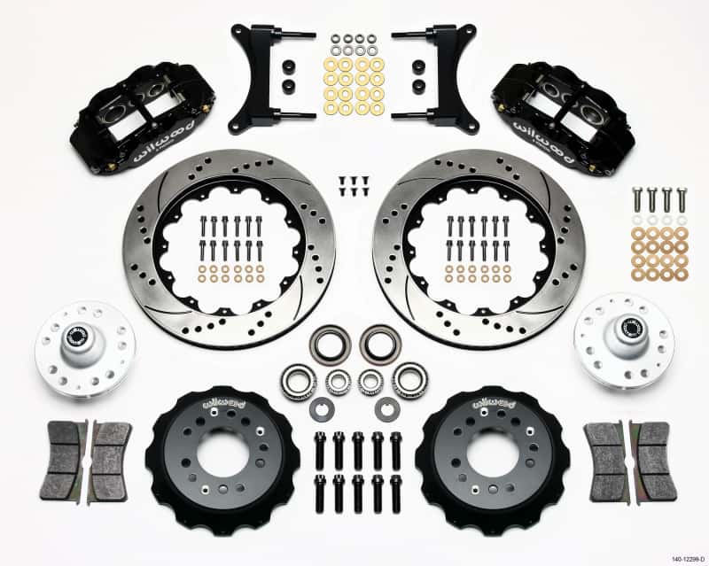 Wilwood — Wilwood Narrow Superlite 6R Front Hub Kit 14.00in Drilled 79-87 GM G Body
BRAKE KIT - view 1