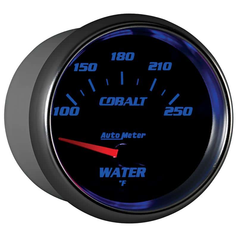 AutoMeter — Autometer Cobalt 66mm 100-250 Degree F Electric Water Temperature Gauge
GA 2.6" WT ELEC CB - view 7
