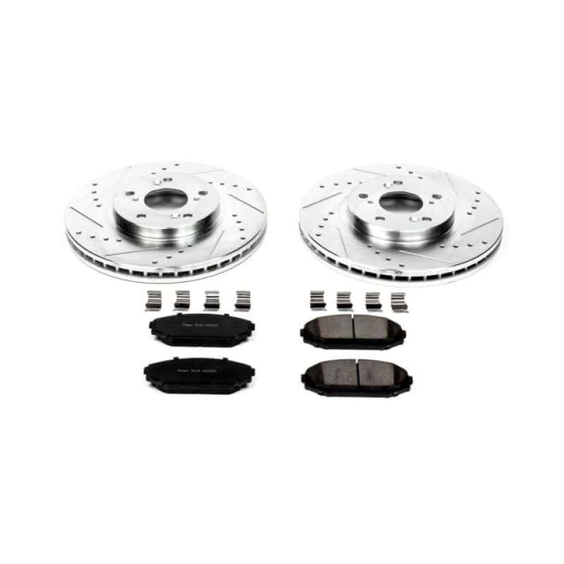 PowerStop — Power Stop 01-02 Acura MDX Front Z23 Evolution Sport Brake Kit - view 1
