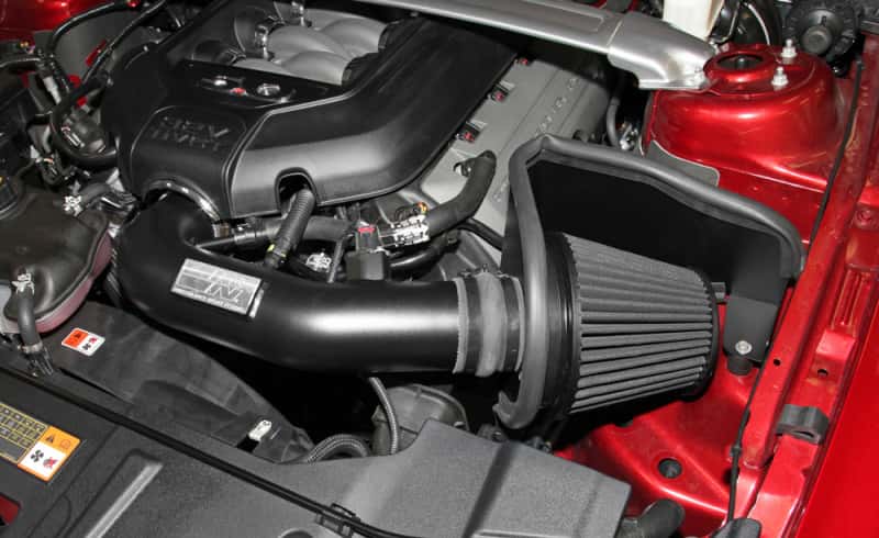 K&N Engineering — K&N 11-14 Ford Mustang GT 5.0L V8 Black Performance Intake Kit
Performance Air Inta
Air Intake System - view 7
