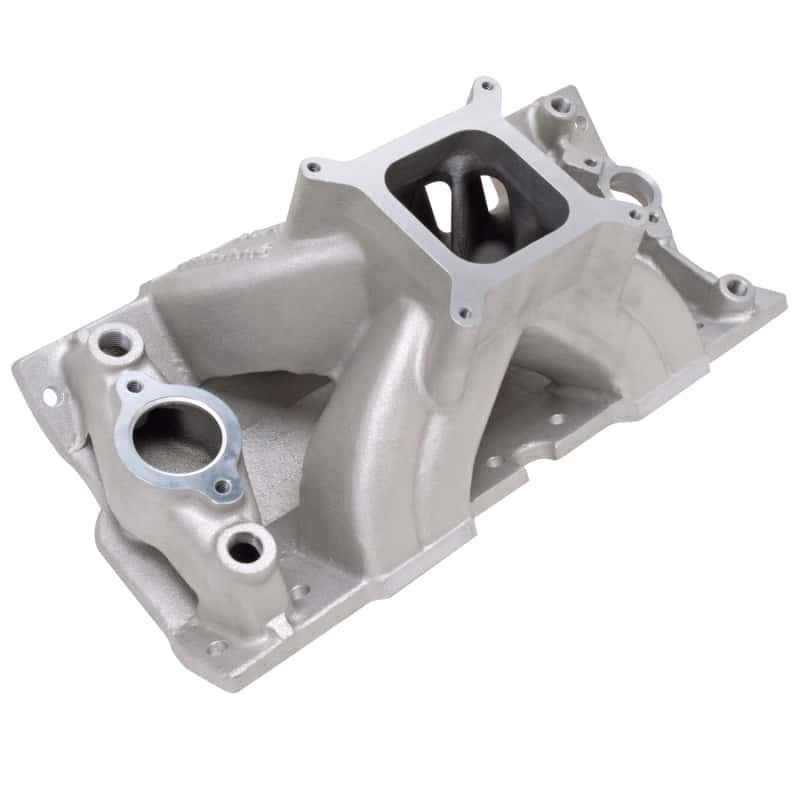 Edelbrock — Edelbrock Super Victor SBC Manifold for GM Cast Iron Vortec Heads (Race Manifold)
MANIFOLD-RACE - view 5