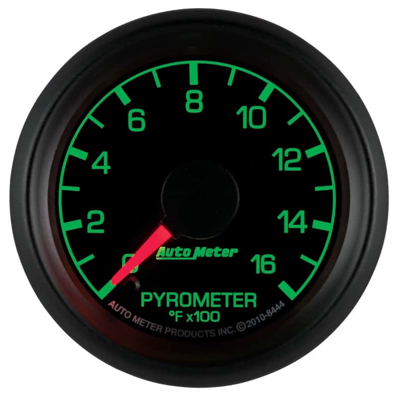 AutoMeter — Autometer Factory Match Ford 52.4mm Full Sweep Electronic 0-1600 Deg F EGT/Pyrometer Gauge
GA 2" EGT 1600F FFM - view 11
