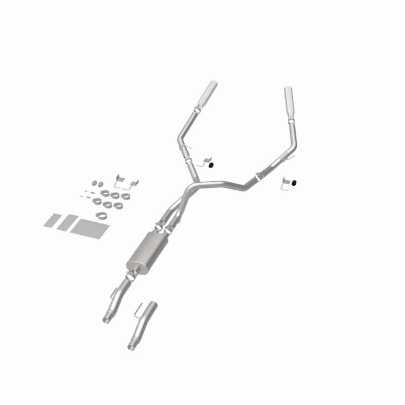 Magnaflow — MagnaFlow 11 Ford F-150 3.7L/5.0L/6.2L SS Catback Exhaust Dual Split Rear Exit w/ 3.5in SS Tips
Cat-Back - view 12