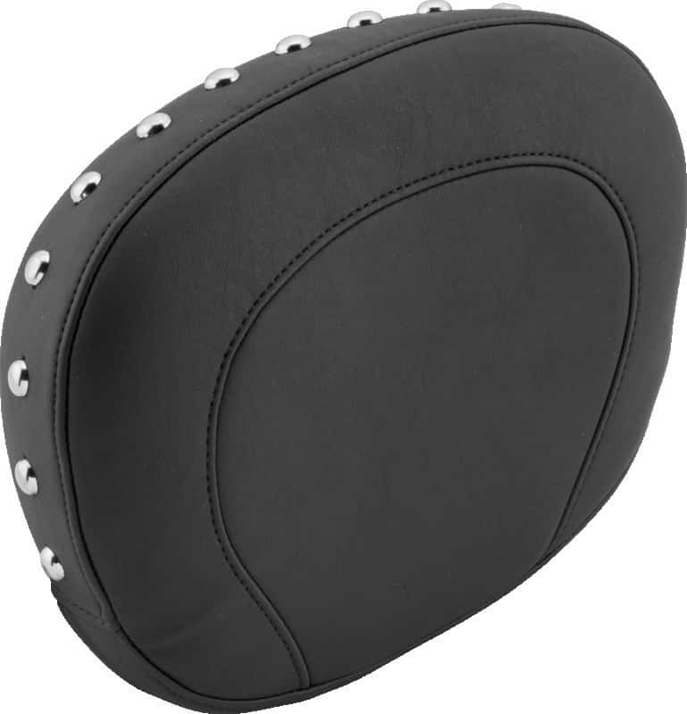 Mustang Motorcycle — Mustang 97-21 Harley Touring Sissy Bar Pad (12 inch x9 inch) w/Studs - Black - view 1