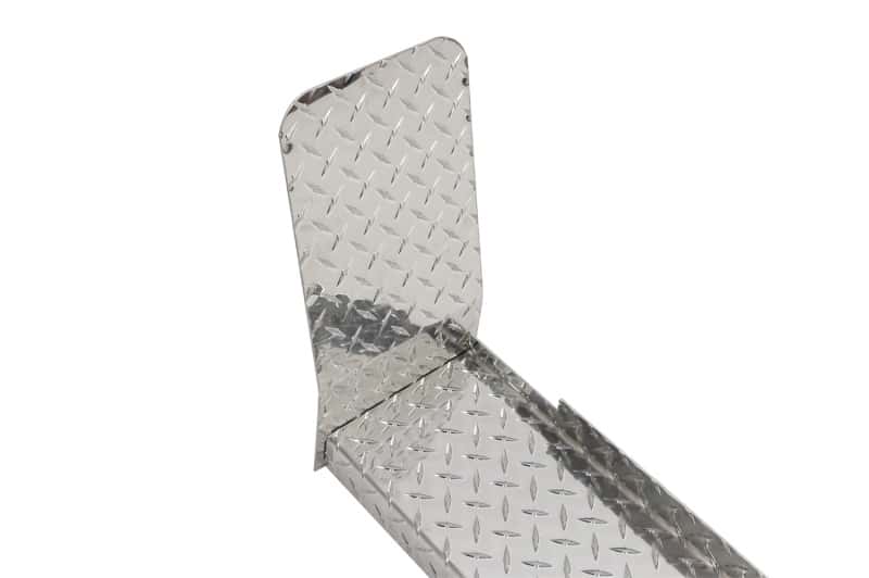 Dee Zee — Dee Zee 99-13 Chevrolet Silverado Running Board Cab Section RegCab Brite-Tread Aluminum - view 3