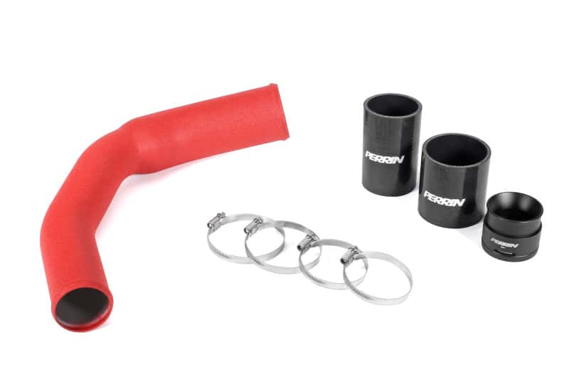 Perrin Performance — PERRIN 22-25 Subaru WRX / 19-25 Ascent / 20-25 Legacy Turbo / 22-25 Outback Turbo Charge Pipe - Red - view 3