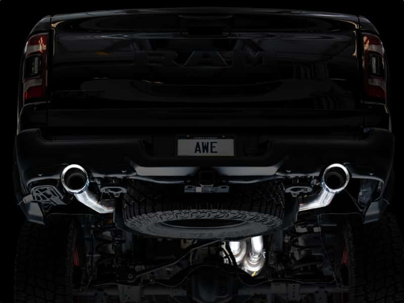 AWE Tuning — AWE Tuning 2021 RAM 1500 TRX 0FG Cat-Back Exhaust - Chrome Silver Tips
0FG Catback - view 11