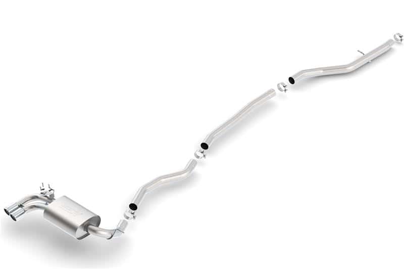 Borla — Borla 12-15 BMW 328i Sedan 2.0L AT/MT RWD Dual Left Rear Exit Catback Exhaust
Cat-Back System
ExhstSysKt - view 2