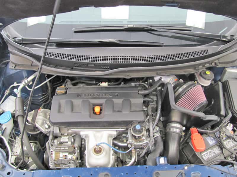 K&N Engineering — K&N 12-13 Honda Civic 1.8L L4 Silver Typhoon Intake
Performance Air Inta
Air Intake System - view 6