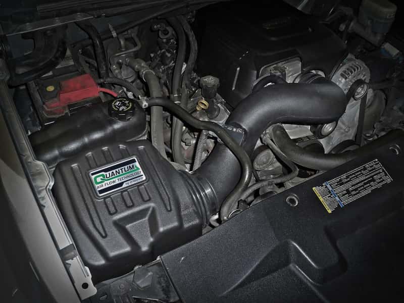 aFe — aFe Quantum Cold Air Intake w/ Pro 5R Media 09-13 GM Silverado/Sierra V8-4.8/5.3/6.2L
QUANTUM Intake - view 3
